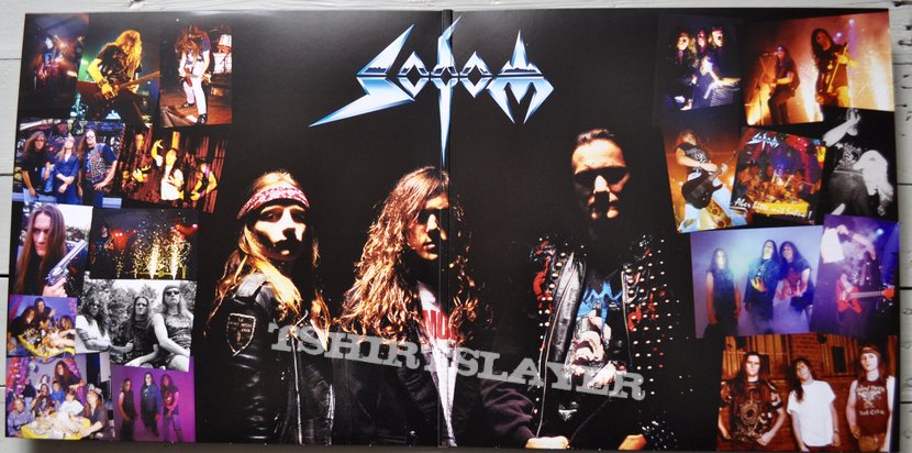 Sodom ‎– Get What You Deserve Blue Marbled Coloured Vinyl