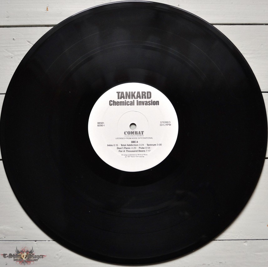 TANKARD Chemical Invasion Original Vinyl 