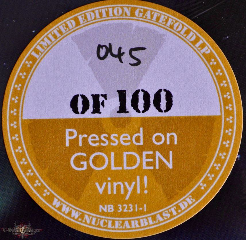 UNLEASHED Dawn Of The Nine Original Golden Vinyl