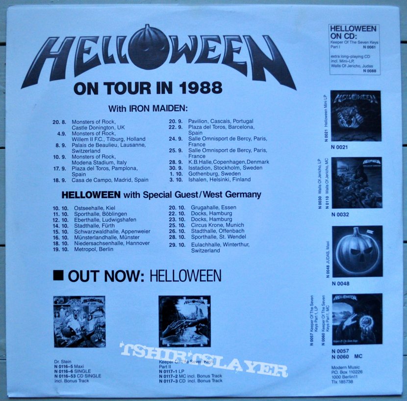 HELLOWEEN Dr. Stein Original Vinyl