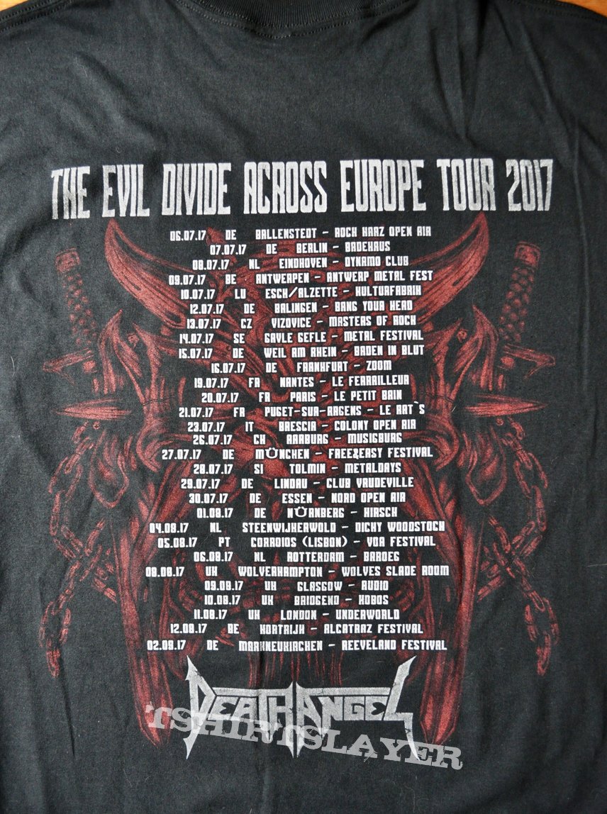 Death Angel 2017 Tour Shirt