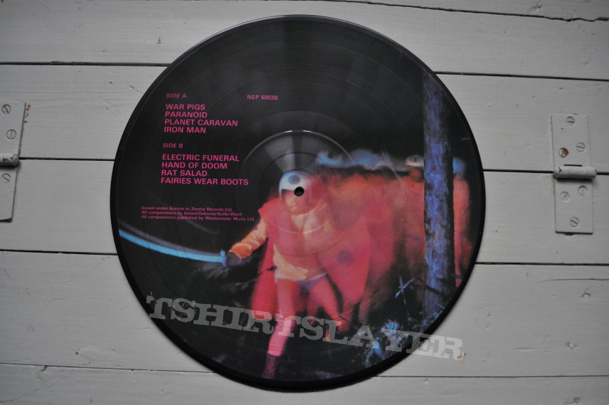 Other Collectable - Black Sabbath Paranoid Original Picture Disc Vinyl