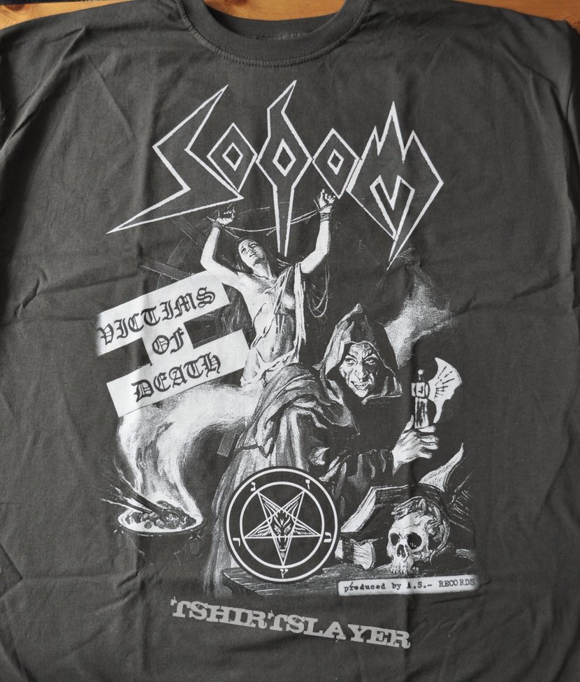 SODOM Victims Of Death Grey Shirt