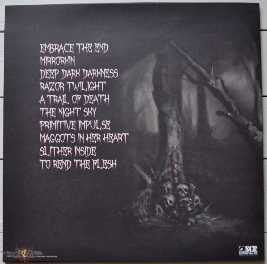 OVERTORTURE A Trial Of Death Blue/yellow splatter Original Vinyl OVERTORTURE A Trial Of Death Blue/yellow splatter Original Vinyl