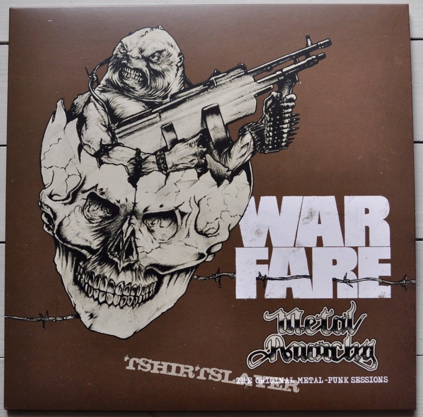 WARFARE Metal Anarchy The Original Metal - Punk Sessions Original White Vinyl