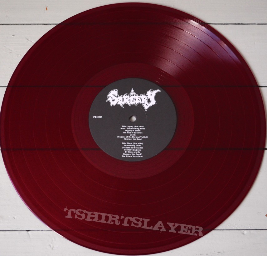 SORCERY Legacy Of Blood Original Purple Vinyl