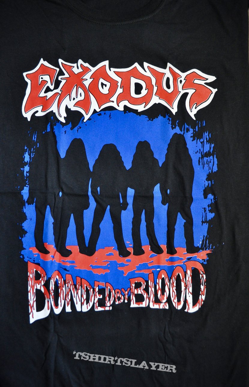Exodus, EXODUS Bonded By Blood Shirt TShirt or Longsleeve (NISSE666's) |  TShirtSlayer