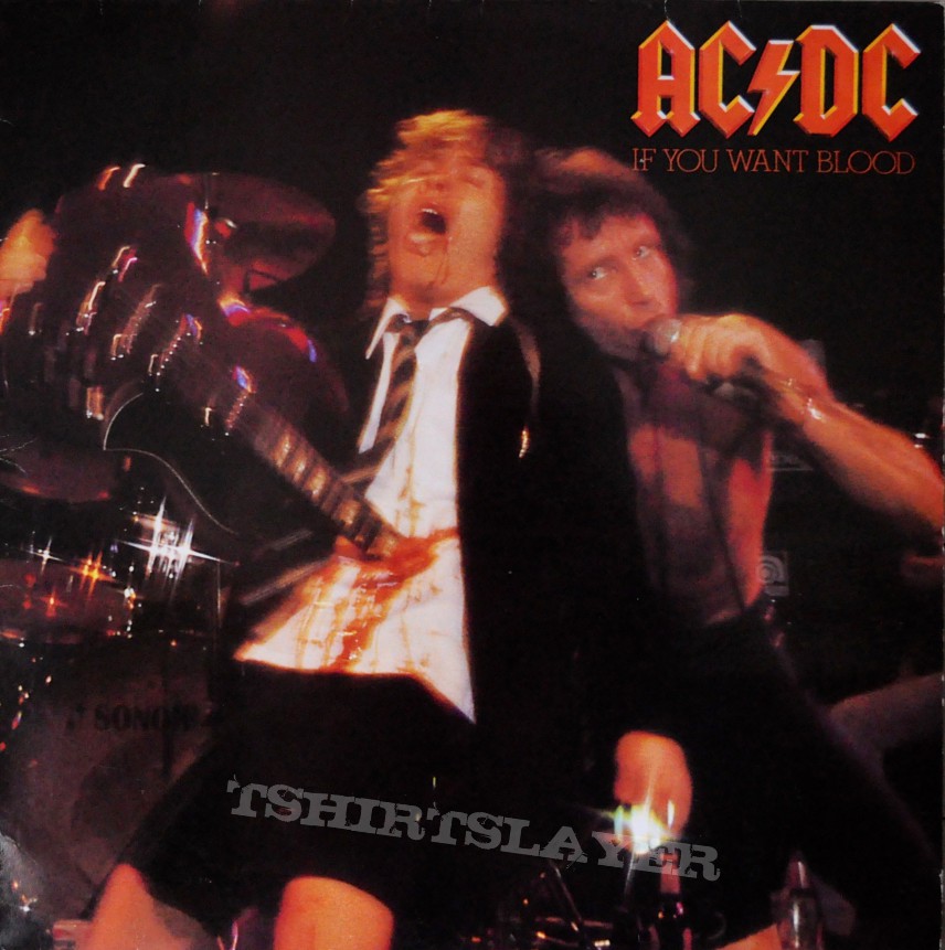 AC/DC If You Want Blood You&#039;ve Got It Original Vinyl
