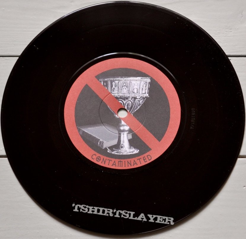 NunSlaughter / Throneum ‎– Bedeviled 7&quot; Original Vinyl