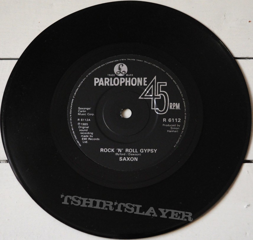 SAXON Rock &#039;N&#039; Roll Gypsy 7&quot; Original Vinyl