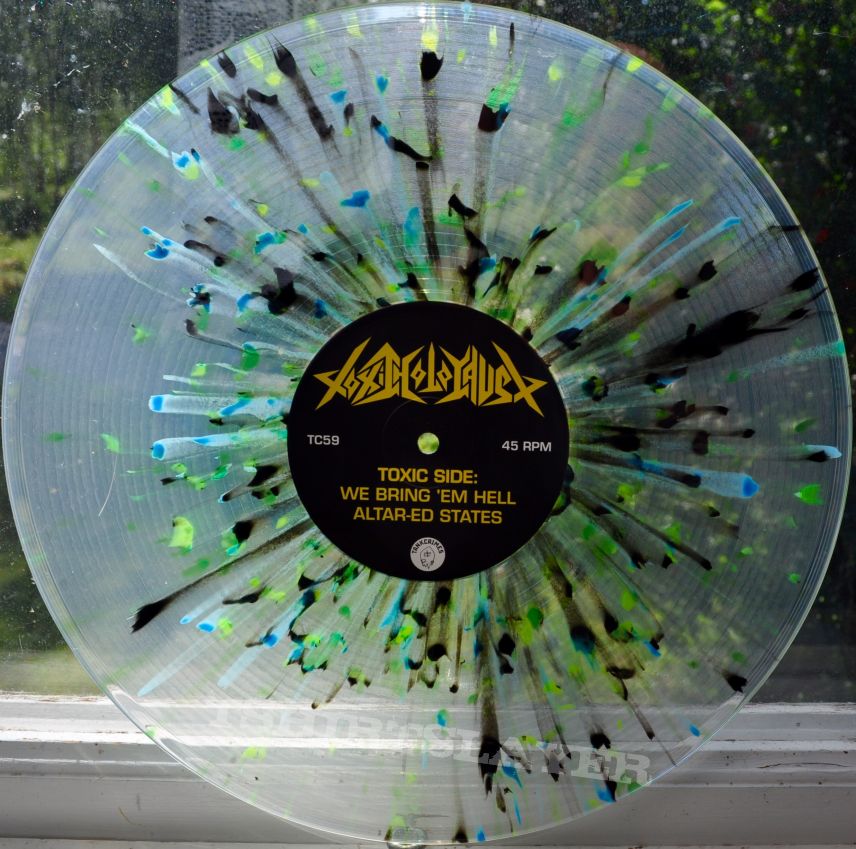 Municipal Waste / Toxic Holocaust Toxic Waste Original Splatter Vinyl