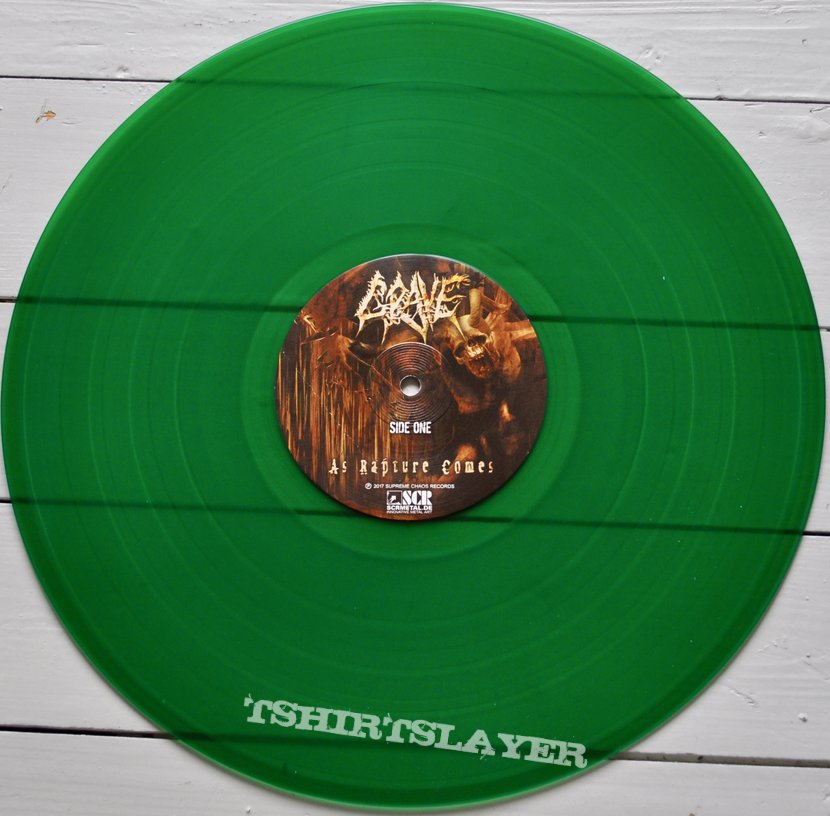 Grave ‎– As Rapture Comes Green Coloured Vinyl