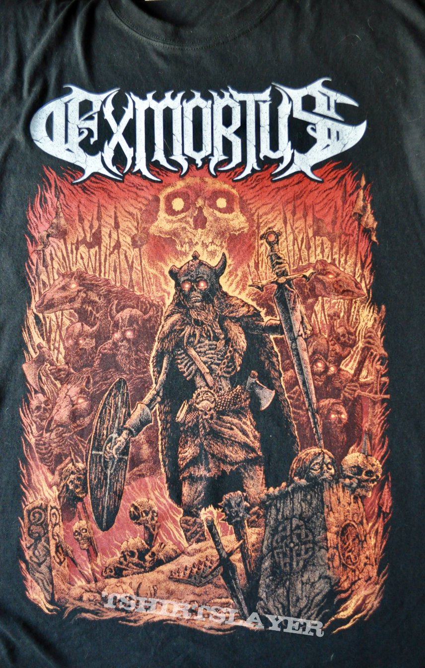 EXMORTUS 2017 tour shirt