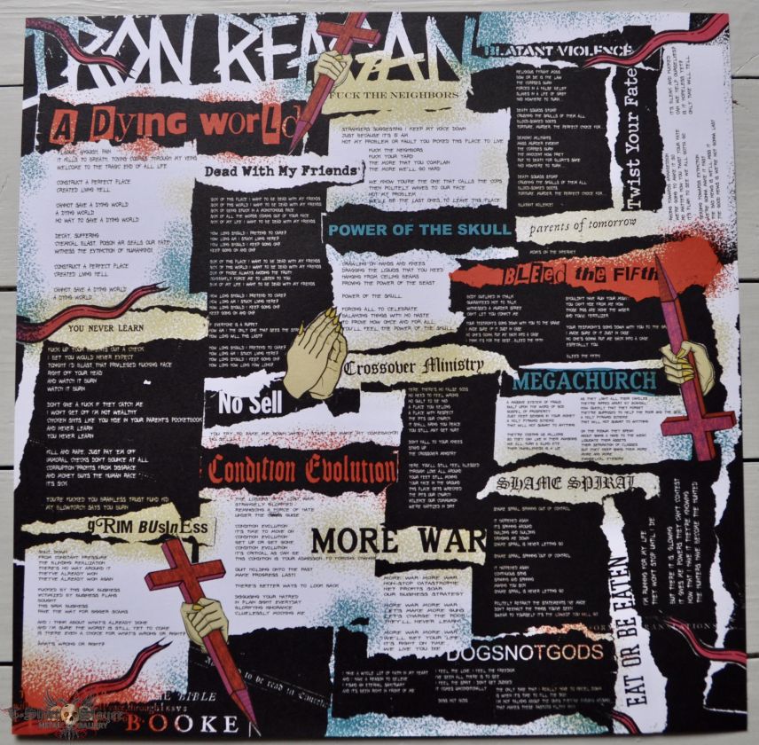 Iron Reagan – Crossover Ministry Vinyl Iron Reagan – Crossover Ministry Vinyl