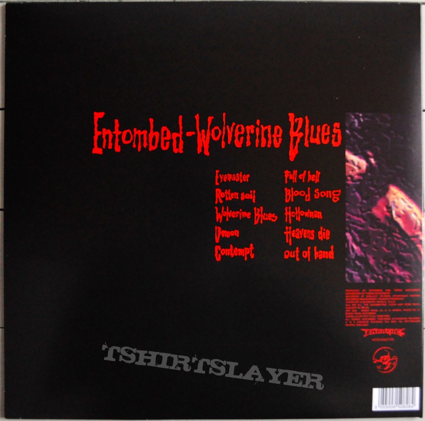 ENTOMBED Wolverine Blues Original Vinyl