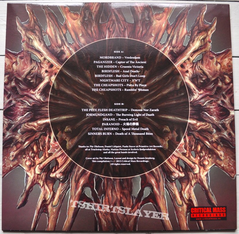 Paganizer Critical Mass Volume 2 V/A Original Vinyl