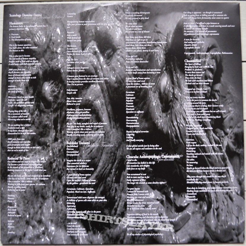 CATTLE DECAPITATION Humanure A Murder In The Feedlot Original Vinyl