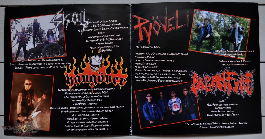 Skull Thrash Metal Blitzkrieg Vol. 1 7&quot; Original Vinyl