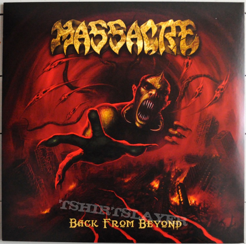 MASSACRE Back From Beyond Original Gold Vinyl