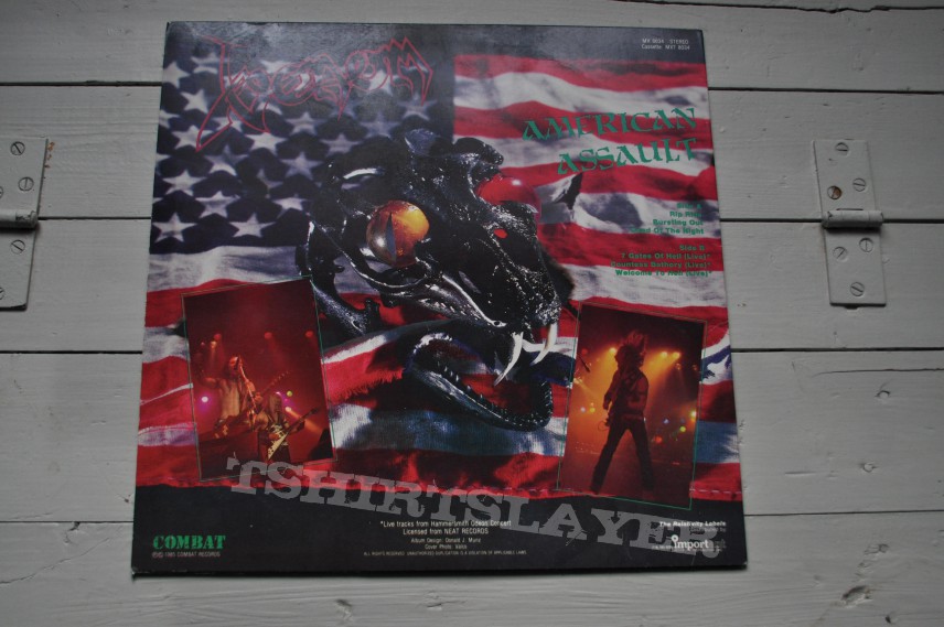 Other Collectable - Venom American Assault Original Vinyl 1985 Other Collectable - Venom American Assault Original Vinyl 1985
