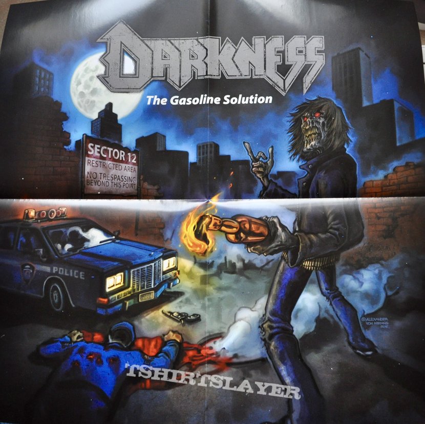 Darkness The Gasoline Solution Grey Coloured Vinyl