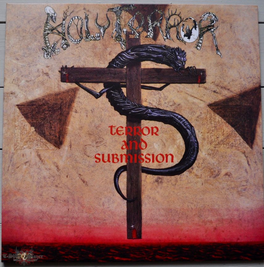 HOLY TERROR Terror And Submission Original Red Vinyl