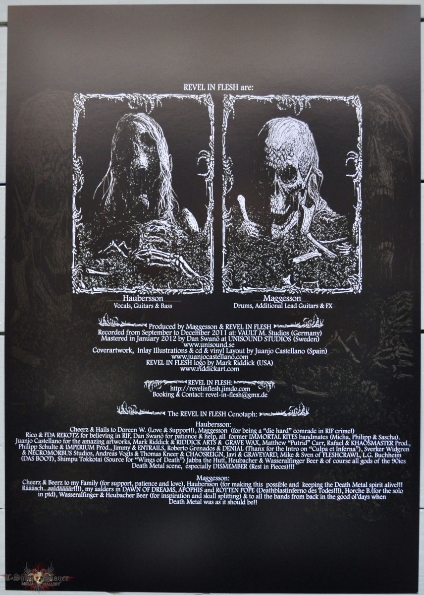 Revel In Flesh ‎– Deathevokation Vinyl