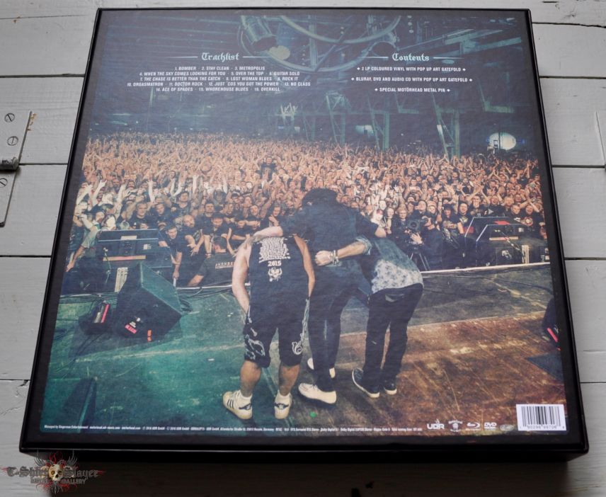 Motörhead MOTÖRHEAD Clean Your Clock Original Box Grey Vinyl