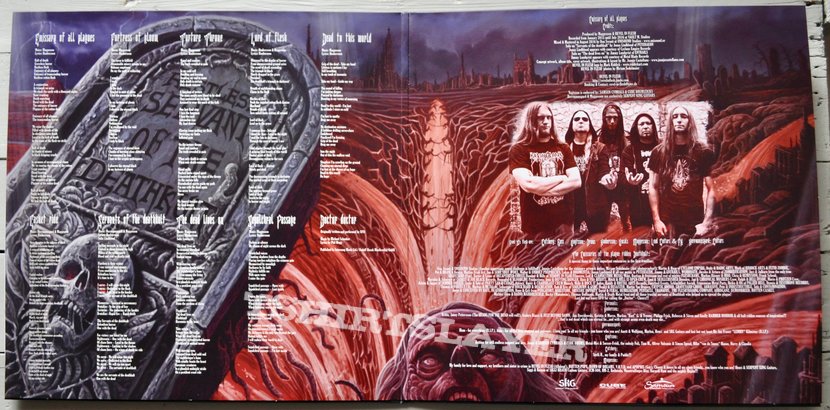 Revel In Flesh ‎– Emissary Of All Plagues Red Coloured Vinyl