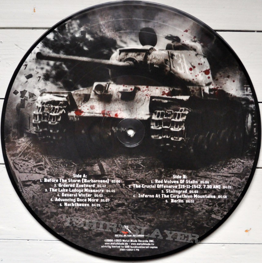 HAIL OF BULLETS ...Of Frost And War Original Picture Disc Vinyl