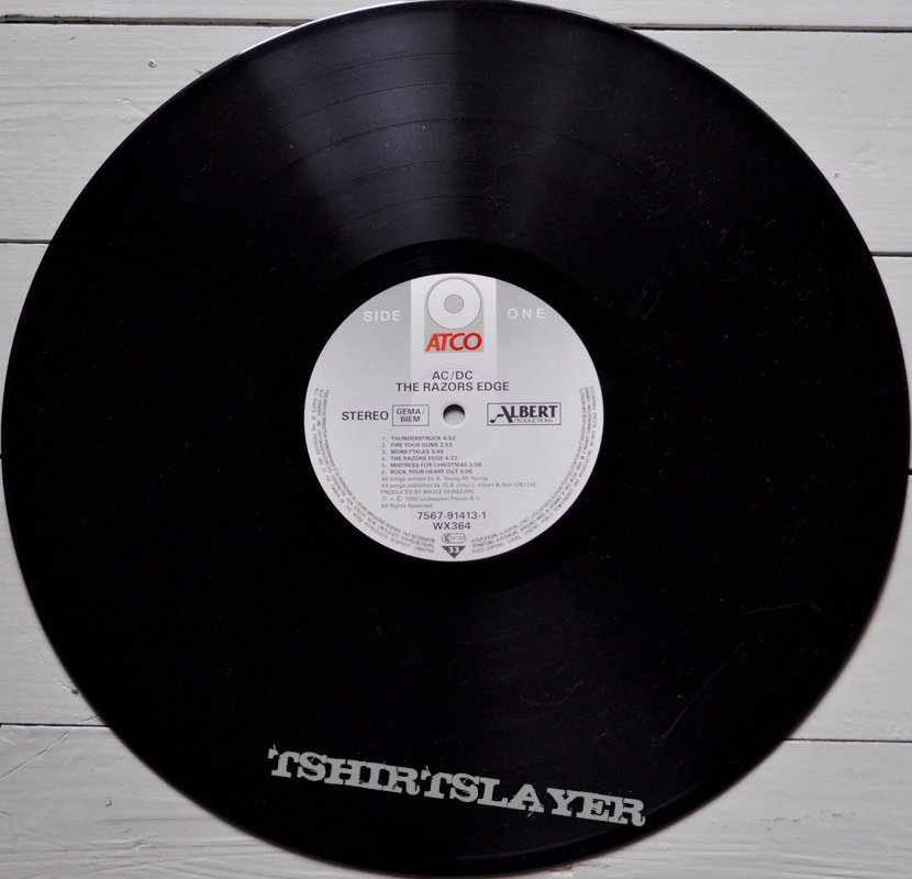 AC/DC The Razors Edge Original Vinyl