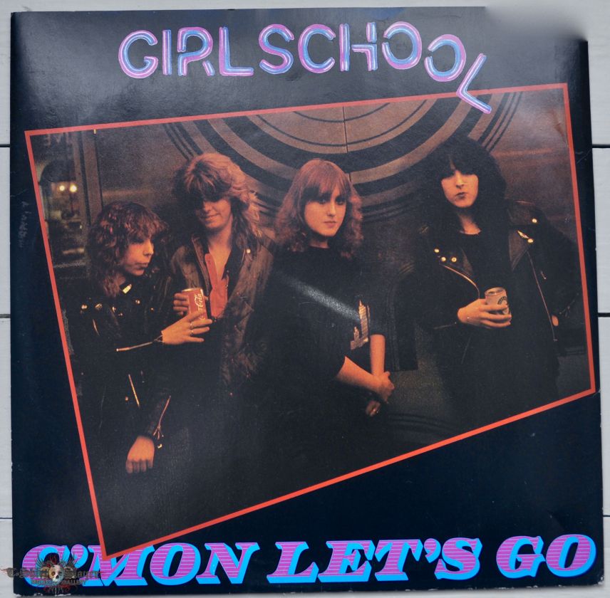 GIRLSCHOOL C&#039;mon Let&#039;s Go 10&quot; Original Vinyl