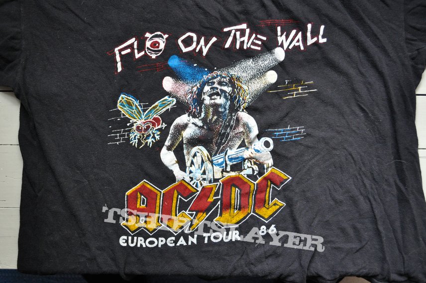 acdc fly on the wall shirt