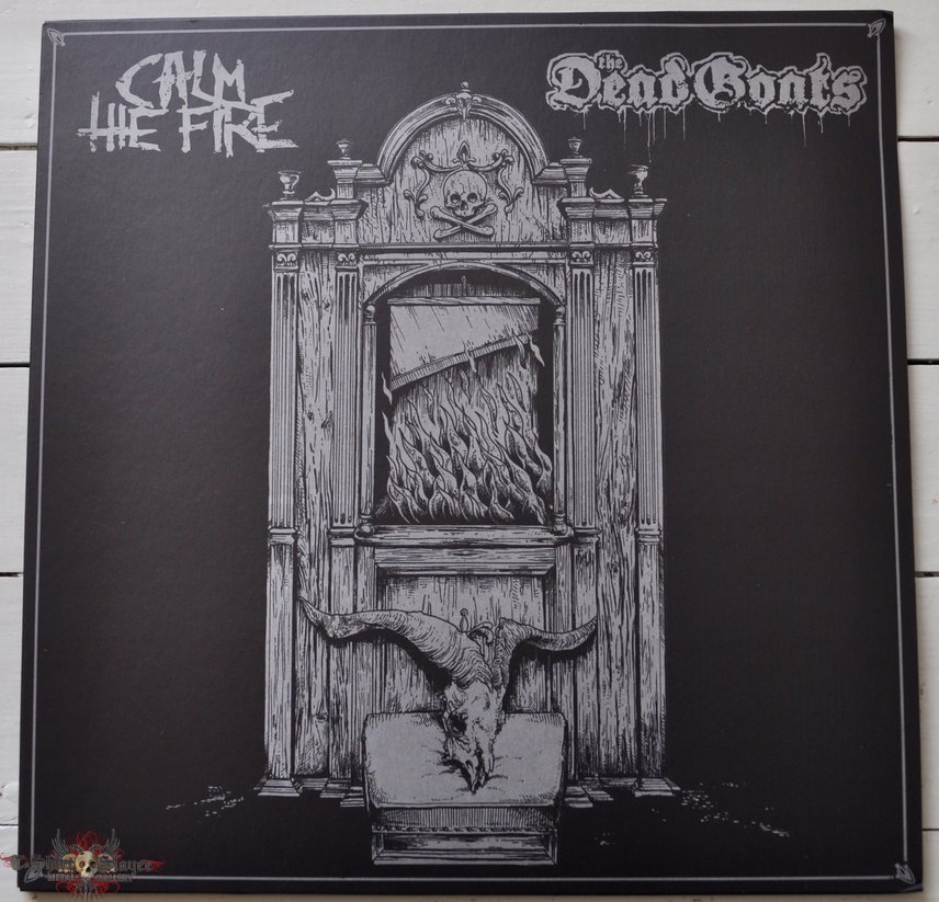 Calm The Fire, The Dead Goats ‎– Calm The Fire / The Dead Goats Red Vinyl