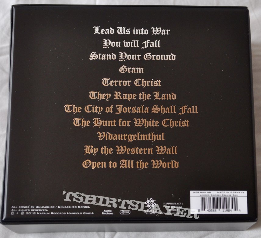 Unleashed ‎– The Hunt For White Christ CD Box