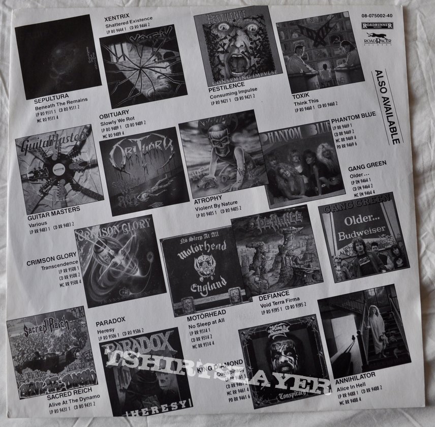 Motörhead ‎– The Birthday Party Vinyl