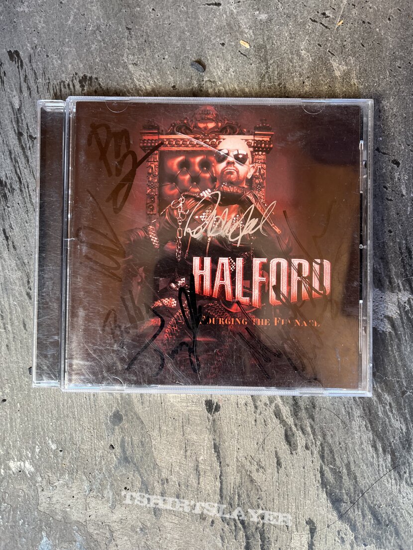 Halford signed CD 2002