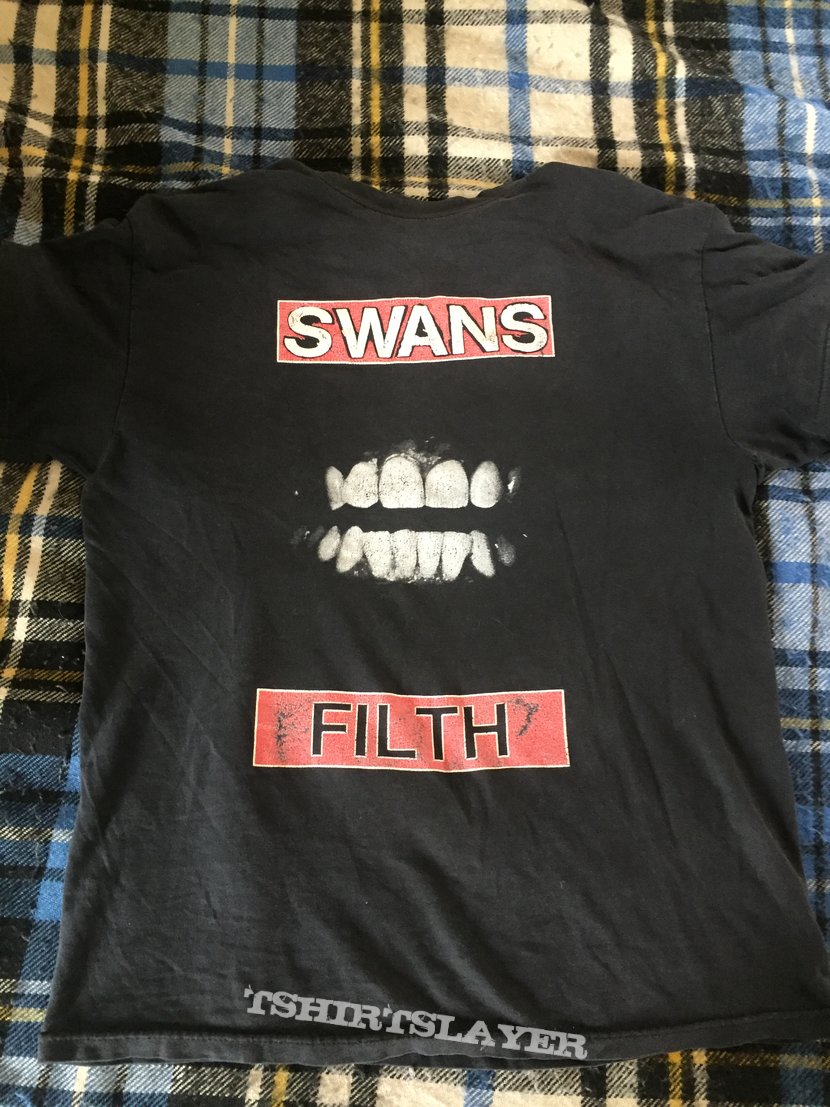 Swans, SWANS Filth shirt TShirt or Longsleeve (Contraceptron's) |  TShirtSlayer