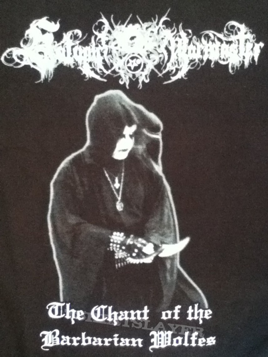 TShirt or Longsleeve - Satanic Warmaster - Chant of the Barbarian Wolves Shirt
