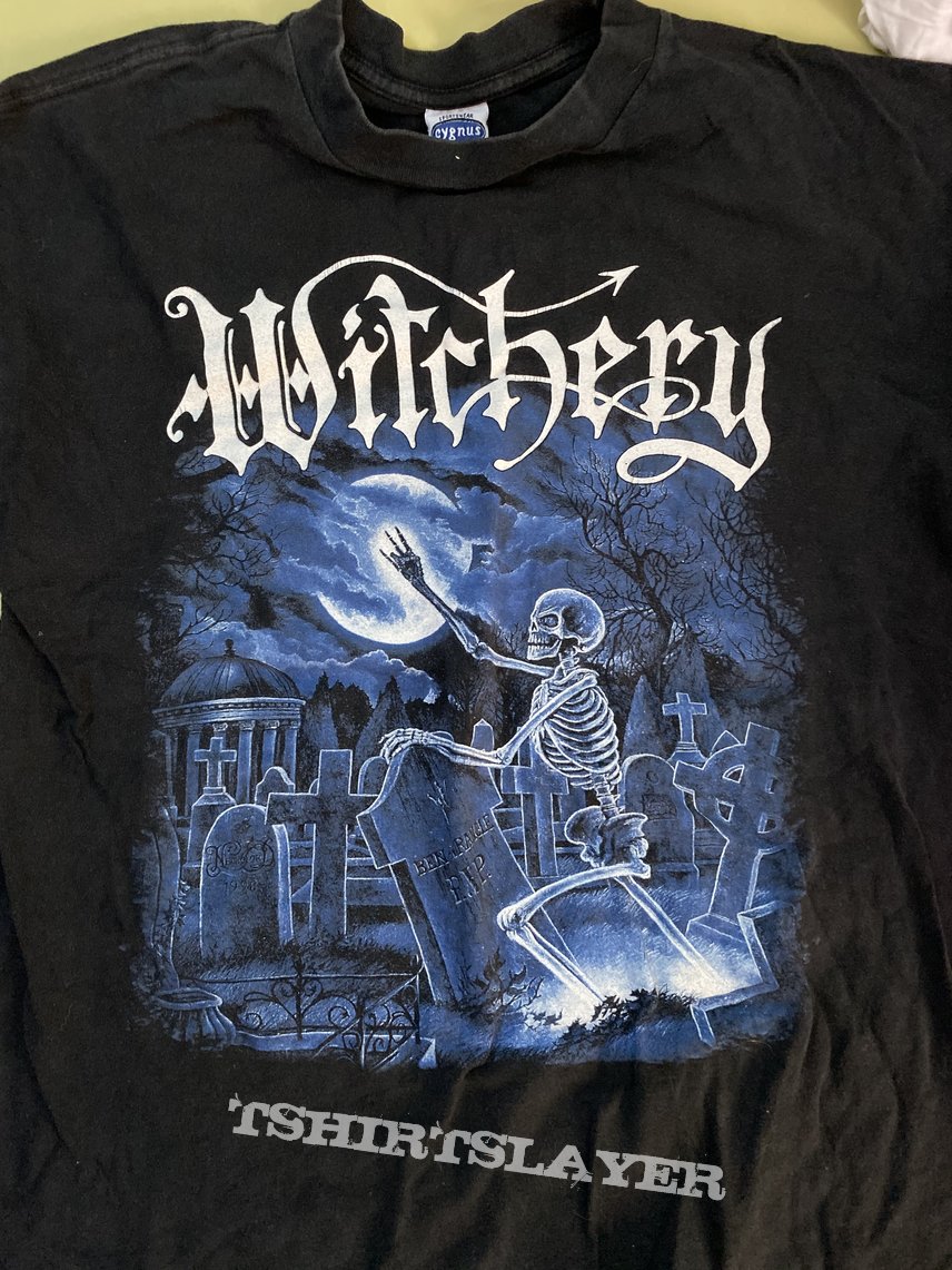 Witchery - Restless and Dead 1998 shirt | TShirtSlayer TShirt and  BattleJacket Gallery