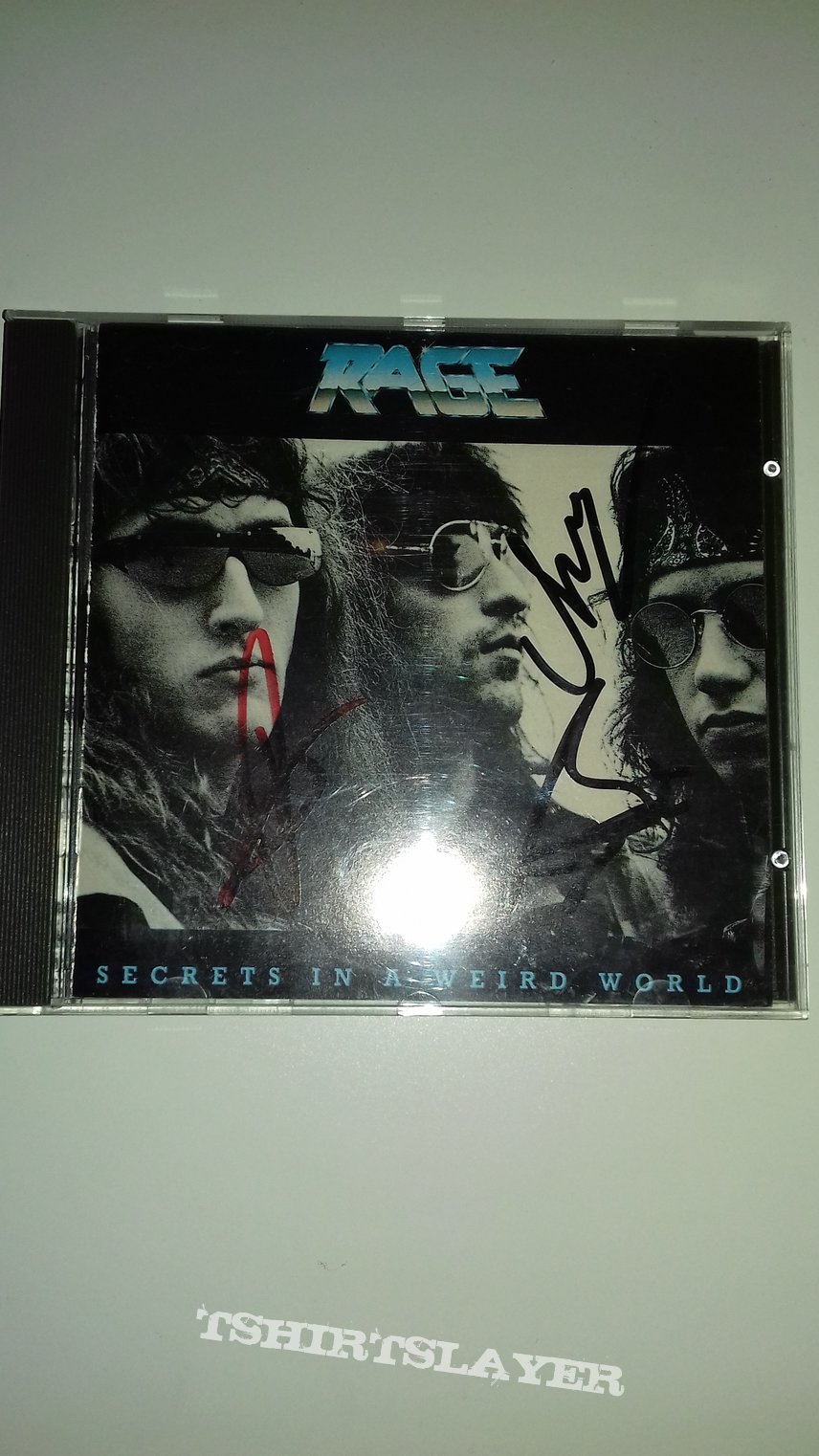 RAGE - CD - Secrets In A Weird World signed