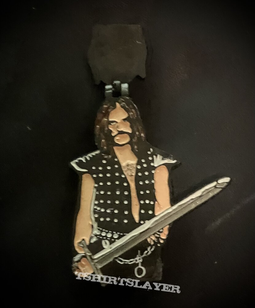Motörhead - Lemmy/snaggletooth mask pin 