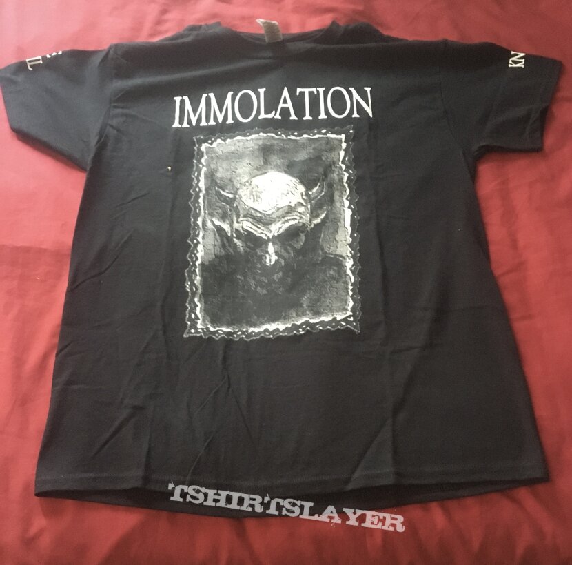Immolation - The Devil I Know | TShirtSlayer TShirt and BattleJacket ...