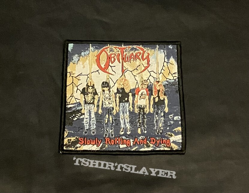 Obituary - Slowly Rotting and Dying patch 
