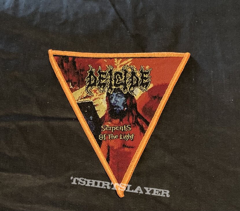 Deicide - Serpents of the Light triangle patch 