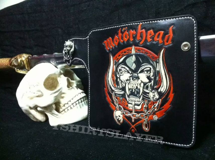 Motörhead Motorhead bull leather carved wallet