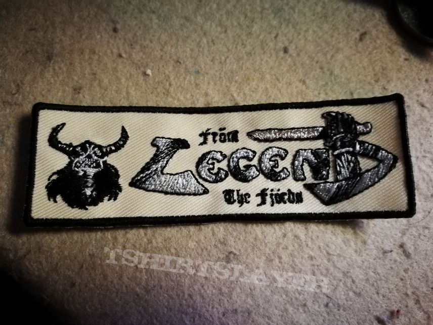 Legend embroidered patch