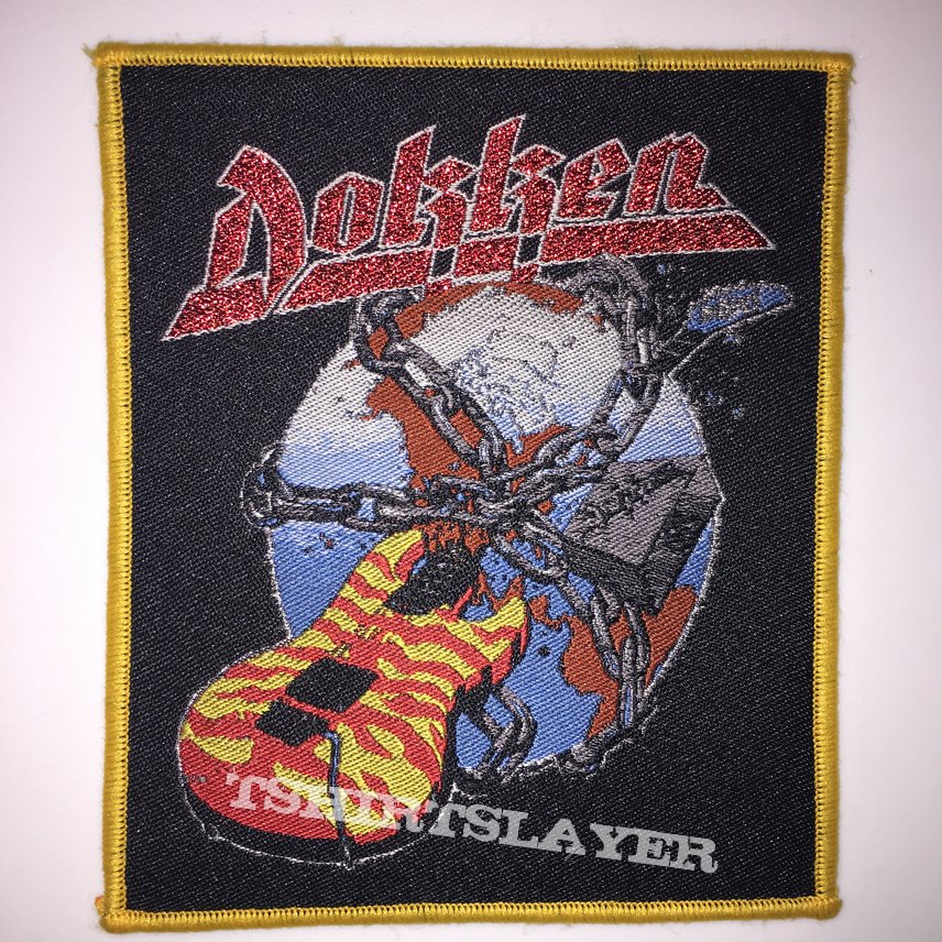 Woven Dokken patch