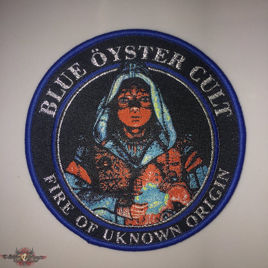 Blue Öyster Cult - Fire Of Unknown Origin Woven Patch