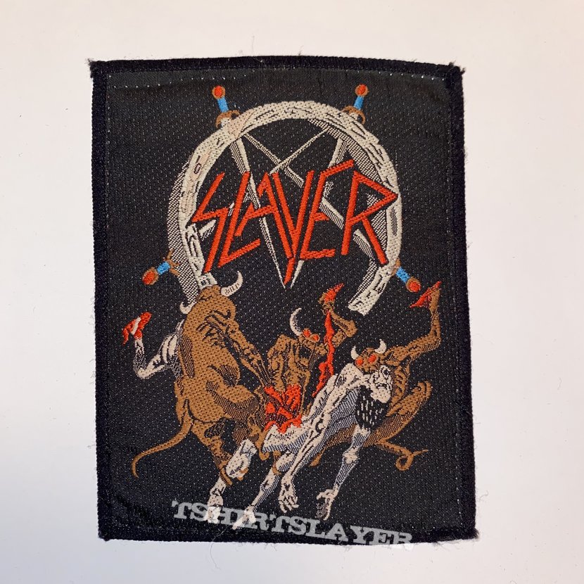 Slayer - Hell Awaits VTG Woven Patch